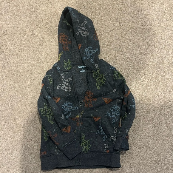Cat & Jack Other - 4T Boy Hoodied Zip Sweatshirt Cat & Jack